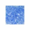 Calle Recycled Chunky Glass Crystal Blue - Small - 0.25-0.5 in. - 1 lbs CA2756133